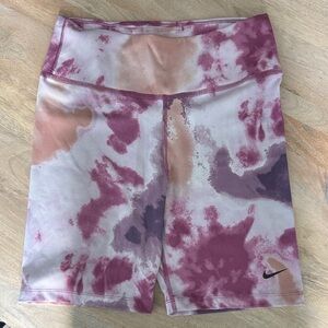 NIKE Tie-Dye Bike Shorts